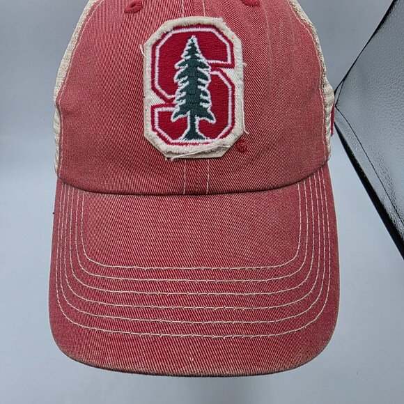 Top of the World Stanford Cardinal Trucker Hat Cap Adjustable Snapback Red NCAA - Picture 10 of 10